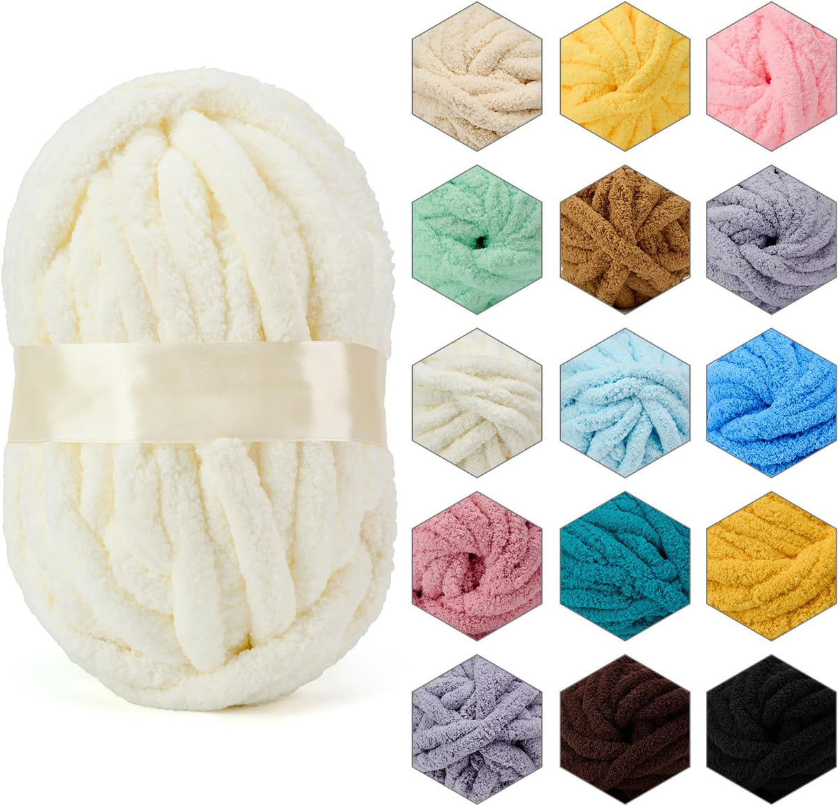 Hand Knitting Soft DIY Blanket