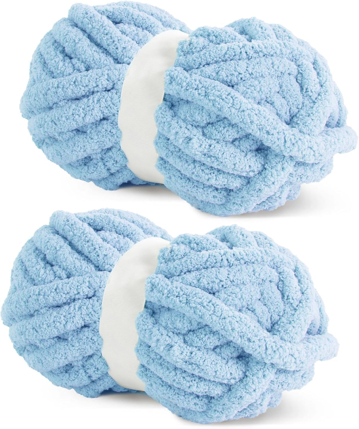 extra thick and fluffy yarn