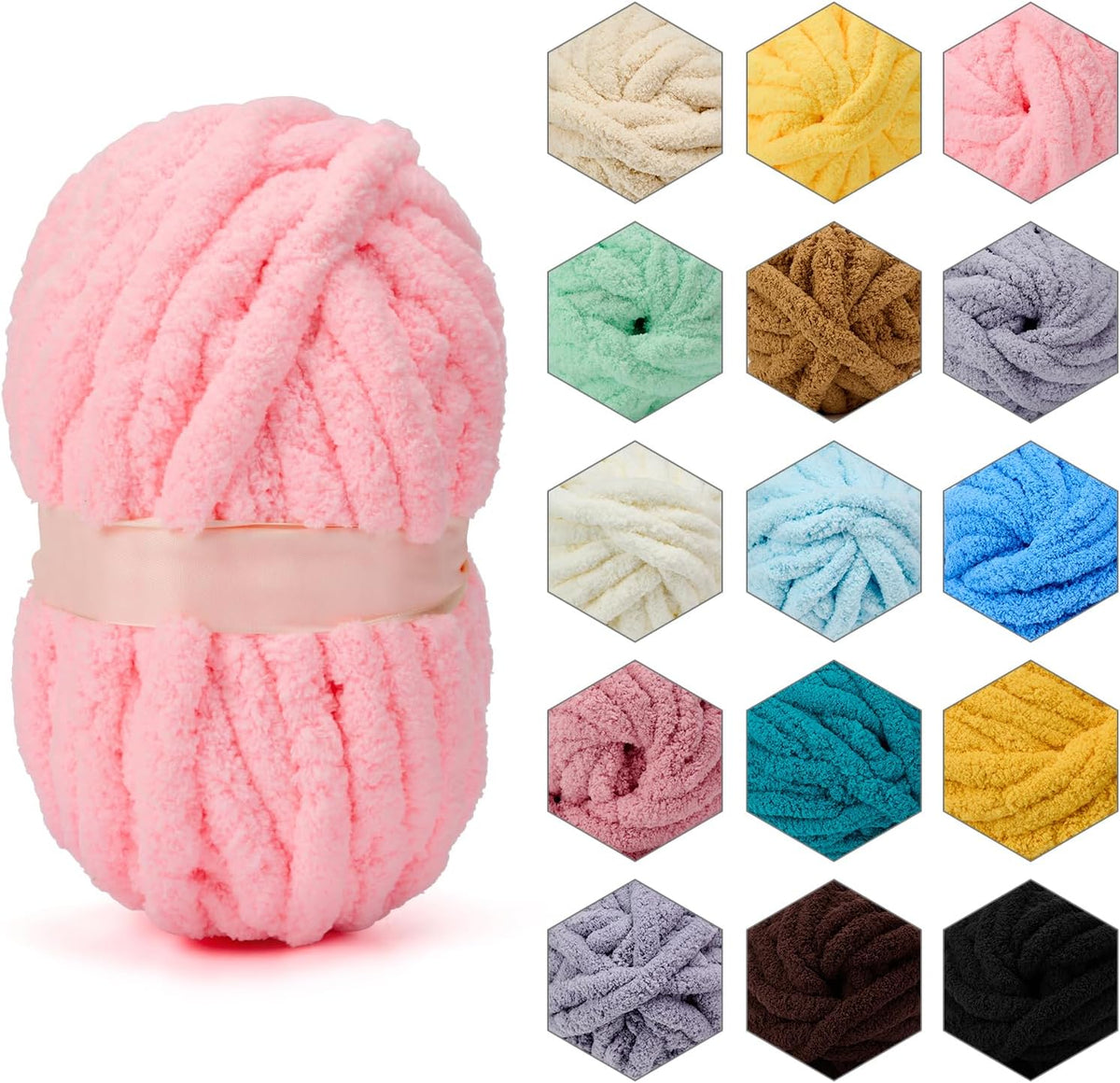 Hand Knitting Soft DIY Blanket