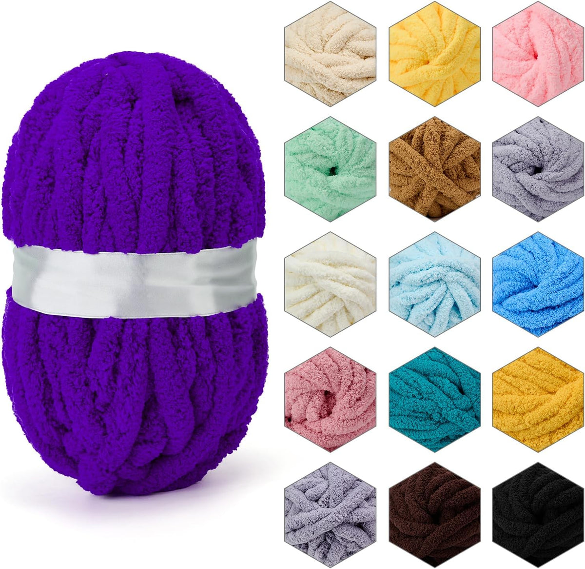 Hand Knitting Soft DIY Blanket