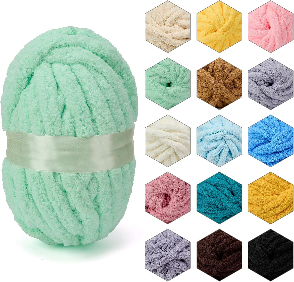 Hand Knitting Soft DIY Blanket