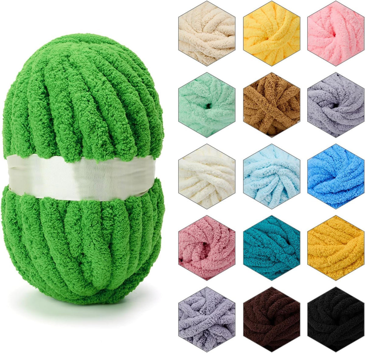 Hand Knitting Soft DIY Blanket