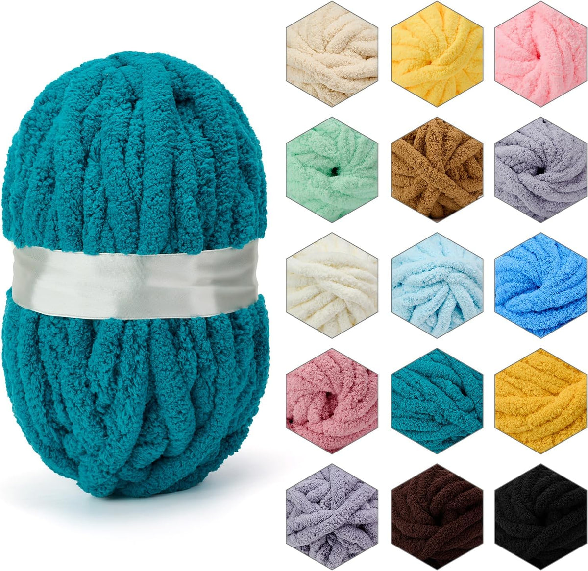 Hand Knitting Soft DIY Blanket
