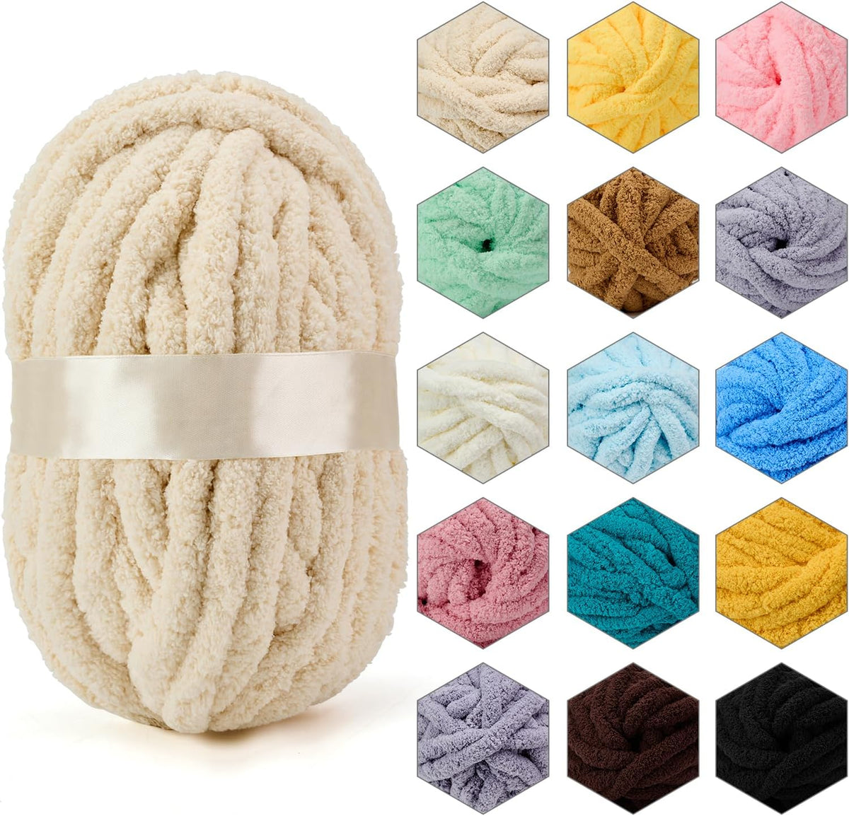 Hand Knitting Soft DIY Blanket