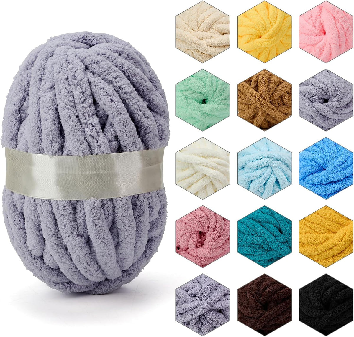 Hand Knitting Soft DIY Blanket